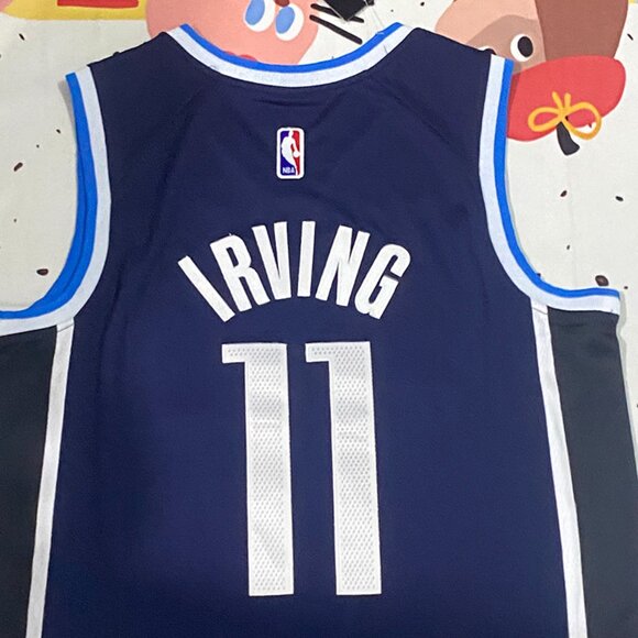 Dallas Mavericks player IRVING 11 dark blue jersey - Picture 6 of 6